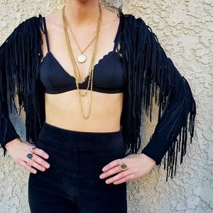 Fringe Jacket Size S